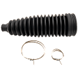 10-Piece Kit Front, Driver and Passenger Side, Lower Ball Joint, Includes (2) Ball Joint, (2) Steering Rack Boot, (2) Sway Bar Link, and (4) Tie Rod End
