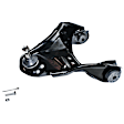 10-Piece Kit Front Wheel Hub Includes (2) Control Arm, (1) Idler Arm, (1) Pitman Arm, (1) Ball Joint, (2) Tie Rod End, (1) Sway Bar Link, (1) Tie Rod Adjusting Sleeve and (1) Wheel Hub