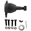 10-Piece Kit Front Wheel Hub Includes (2) Control Arm, (1) Idler Arm, (1) Pitman Arm, (1) Ball Joint, (2) Tie Rod End, (1) Sway Bar Link, (1) Tie Rod Adjusting Sleeve and (1) Wheel Hub