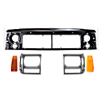 5-Piece Kit Header Panel, Includes (1) Header Panel, (2) Headlight Door and (2) Side Marker