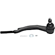 6-Piece Kit Front, Driver and Passenger Side, Lower, Inner and Outer Control Arms, Includes (2) Control Arm and (4) Tie Rod End