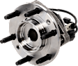 8-Piece Kit Suspension Kit, Includes (2) Axle Assembly, (2) Shock Absorber and Strut Assembly, (2) Tie Rod End and (2) Wheel Hub