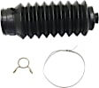 6-Piece Kit Steering Rack Boot, Power Steering, 6-Piece Kit,  Includes (1) Steering Rack Boot and (3) Tie Rod End