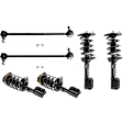 6-Piece Kit Front Suspension Kit, Includes (4) Shock Absorber and Strut Assembly and (2) Sway Bar Link
