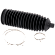 8-Piece Kit Front, Driver and Passenger Side, Inner and Outer Sway Bar Link, Includes (2) Steering Rack Boot, (2) Sway Bar Link, and (4) Tie Rod End