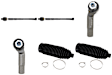 6-Piece Kit Suspension Kit Includes (2) Steering Rack Boot and (4) Tie Rod End