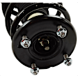 4-Piece Kit Front, Driver and Passenger Side Fully Loaded Strut, AWD, Includes (2) Sway Bar Link and (2) Shock Absorber and Strut Assembly