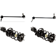 4-Piece Kit Suspension Kit, Includes (2) Shock Absorber and Strut Assembly and (2) Sway Bar Link