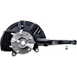 4-Piece Kit Front, Driver and Passenger Side Steering Knuckle, With Bearing, With Dust Shield, Includes (2) Axle Assembly and (2) Knuckle