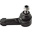 4-Piece Kit Front, Driver and Passenger Side Steering Knuckle, Without Backing Plate, With Bearing, Without Dust Shield, Includes (2) Knuckle and (2) Tie Rod End