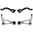 4-Piece Kit Control Arm Includes (2) Control Arm and (2) Tie Rod End