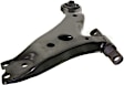 4-Piece Kit Front, Driver and Passenger Side Steering Knuckle, With Bearing, With Dust Shield, Includes (2) Control Arm and (2) Knuckle