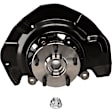 4-Piece Kit Front, Driver and Passenger Side Steering Knuckle, With Bearing, With Dust Shield, Includes (2) Control Arm and (2) Knuckle