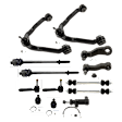 2002 Chevrolet Silverado 1500 - 13-Piece Kit Front, Driver and Passenger Side, Upper and Lower, Inner and Outer Control Arm