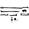9-Piece Kit Tie Rod End, 4WD, Includes (2) Ball Joint and (2) Sway Bar Link and (1) Tie Rod Adjusting Sleeve and (4) Tie Rod End