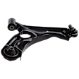 4-Piece Kit Front, Driver and Passenger Side, Lower, Outer Control Arms, Includes (2) Control Arm and (2) Tie Rod End