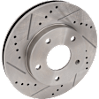2003 Chevrolet S10 - 6-Piece Kit Front, Driver and Passenger Side Wheel Hub, 4-Wheel ABS, 4WD, 5 Lugs, With Bearing, With Sensor,  Includes (2) Brake Disc, (1) Brake Pad Set and (2) Wheel Hub