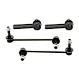 4-Piece Kit Tie Rod End Includes (2) Sway Bar Link and (2) Tie Rod End
