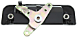 1991 Toyota Pickup - 2-Piece Kit Primed Tailgate, Fleetside Mini,  Includes (1) Tailgate and (1) Tailgate Handle