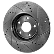 2017 Nissan Maxima Platinum - 8-Piece Kit Front and Rear Brake Disc and Pad Kit, Cross-drilled and Slotted, engdesig: VQ35DE, Naturally Aspirated, GAS, Nissan Engine, 3.5L 6Cyl, Pro-Line Series  Includes (4) Brake Disc and (2) Brake Pad Set