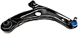 6-Piece Kit Front, Driver and Passenger Side, Lower Control Arm with Shock Absorber and Strut Assembly and Sway Bar Links