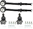 4-Piece Kit Front Suspension Kit, Includes (2) Ball Joint and (2) Sway Bar Link