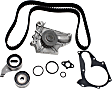2001 Toyota Camry - 2-Piece Kit Timing Belt Kit, Without Housing, Water Pump Driven By Timing Belt, Without Sensor Port, Water Pump Included, 2.2L 4Cyl, Includes (1) Oil Pump and (1) Timing Belt Kit
