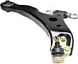 4-Piece Kit Front, Driver and Passenger Side, Lower Control Arm Kit, Includes (2) Control Arm and (2) Sway Bar Link