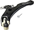 4-Piece Kit Front, Driver and Passenger Side, Lower Control Arm Kit, Includes (2) Control Arm and (2) Sway Bar Link