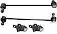 4-Piece Kit Front, Driver and Passenger Side Suspension Kit, Includes (2) Sway Bar Link and (2) Ball Joint