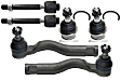 6-Piece Kit Suspension Kit, Includes (2) Ball Joint and (4) Tie Rod End