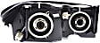 2001 Chrysler 300M Base - 3-Piece Kit Front Primed Bumper Cover,  Includes (1) Bumper Cover and (2) Headlight