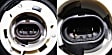 2001 Chrysler 300M Base - 3-Piece Kit Front Primed Bumper Cover,  Includes (1) Bumper Cover and (2) Headlight