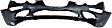 2001 Chrysler 300M Base - 3-Piece Kit Front Primed Bumper Cover,  Includes (1) Bumper Cover and (2) Headlight