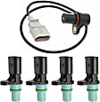 5-Piece Kit Crankshaft Position Sensor, Includes (1) Crankshaft Position Sensor and (4) Camshaft Position Sensor