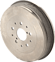 8-Piece Kit Front and Rear Brake Disc and Drum Kit, Plain Surface, 5 Lugs, Ceramic Pad Material, includes (2) Brake Disc, (2) Brake Drum, (1) Brake Pad Set, and (1) Brake Shoe Set