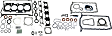 2-Piece Kit Engine Gasket Set, Overhaul, Turbocharged, DOHC, 20 Valves, Includes (1) Cylinder Head Gasket, (1) Lower Engine Gasket Set