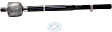 2012 Lincoln MKS - 4-Piece Kit Front, Driver and Passenger Side Suspension Kit,  Includes (2) Sway Bar Link and (2) Tie Rod End