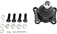 6-Piece Kit Front, Driver and Passenger Side Suspension, includes Ball Joint and Tie Rod End