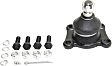 6-Piece Kit Front, Driver and Passenger Side Suspension, includes Ball Joint and Tie Rod End