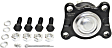 6-Piece Kit Front, Driver and Passenger Side Suspension, includes Ball Joint and Tie Rod End