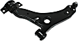 6-Piece Kit Front, Driver and Passenger Side, Lower Control Arm Kit, Includes (2) Control Arm and (4) Tie Rod End