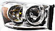 2007 Dodge Ram 1500 - 4-Piece Kit Driver and Passenger Side Halogen Headlight, With bulb(s), OE Replacement,  Includes (2) Headlight and (2) Tail Light