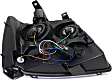 2007-2014 Chevrolet Suburban 1500 - 4-Piece Kit Driver and Passenger Side Halogen Headlight, With bulb(s), OE Replacement, Includes (2) Headlight and (2) Tail Light