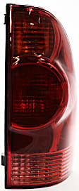 4-Piece Kit Driver and Passenger Side Halogen Headlight, With bulb(s), Type 1, OE Replacement, Includes (2) Headlight and (2) Tail Light