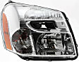 2005 Chevrolet Equinox - 4-Piece Kit Driver and Passenger Side Halogen Headlight, With bulb(s), OE Replacement,  Includes (2) Fog Light and (2) Headlight