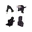 2007 Pontiac Vibe - 4-Piece Kit Front and Rear Motor Mount, 4-Piece Kit, Includes (3) Motor Mount and (1) Transmission Mount