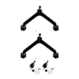 KIT-082224-C436 4-Piece Kit Front, Driver and Passenger Side, Upper Control Arm, Includes (2) Control Arm and (2) Ball Joint