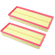 KIT-082224-C445 2-Piece Kit Performance Air Filter, Includes (1) Air Filter and (1) Oil Filter
