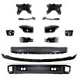 2008 Chevrolet Silverado 1500 - 13-Piece Kit Front Bumper, Primed, Includes (1) Bumper, (6) Bumper Bracket, (4) Bumper End, and (2) Valance